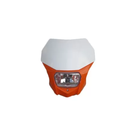 Portafaro CIRCUIT bagus con lampadina alogena arancio/bianco