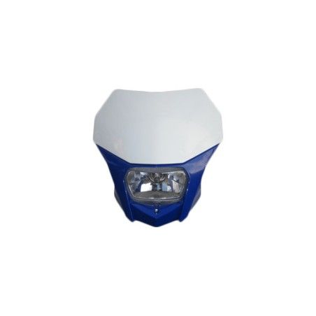 Portafaro CIRCUIT bagus con lampadina alogena blu/bianco