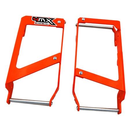 Protezioni radiatori 4MX in alluminio verniciato x KTM 07/15