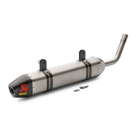 Silenziatore AKRAPOVIC SXS per Ktm 125 sx 04/15 125 exc 05/15