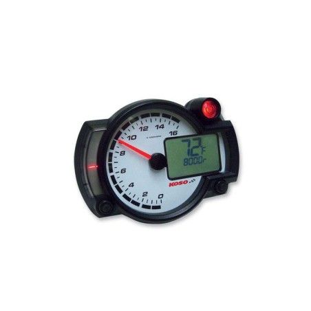 Strumentazione KOSO RX2NR+ 16K autoalimentata Bianca