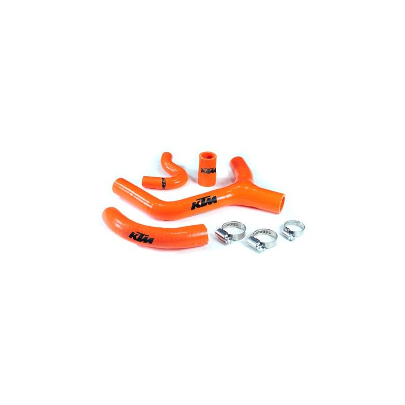 Tubazioni siliconiche arancio per Ktm exc 400/450/530 08/10