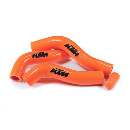 Tubazioni siliconiche arancio per Ktm exc-f 250 08/10 e sx-f 07/10