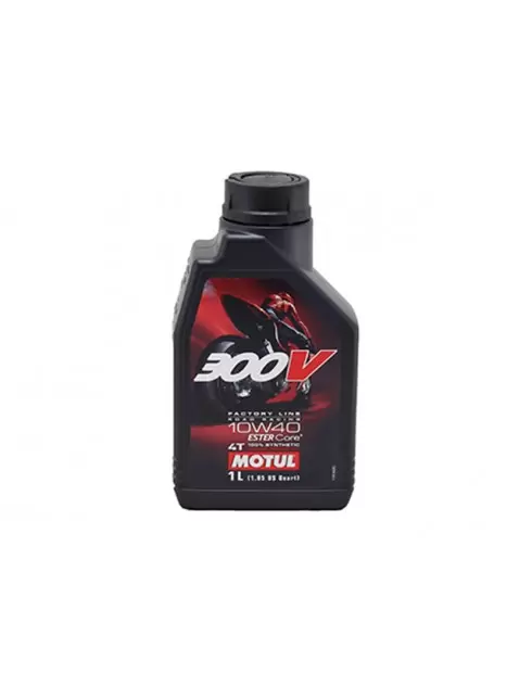 1 lt olio motore MOTUL sintetico 300V Road Racing 4T 10w-40