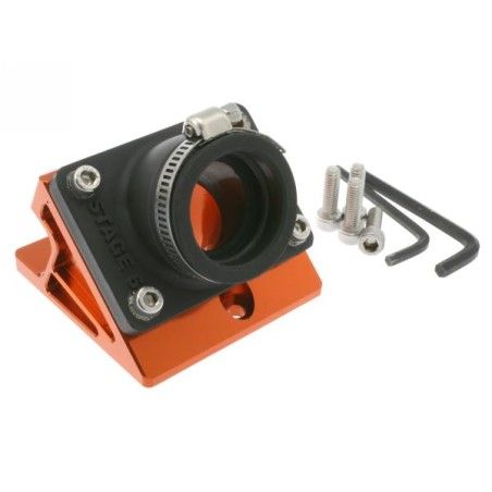 Collettore con rialzo arancio STAGE6 x Minarelli orizzontale