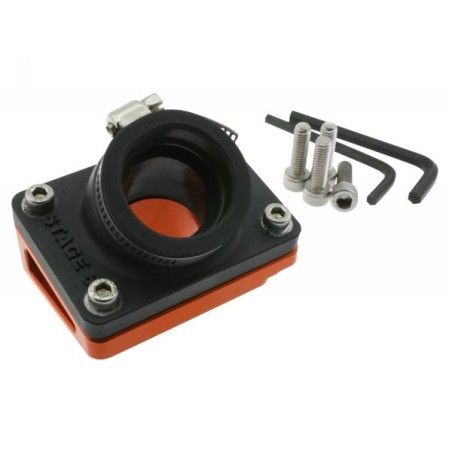 Collettore con rialzo arancio STAGE6 x Piaggio-Gilera