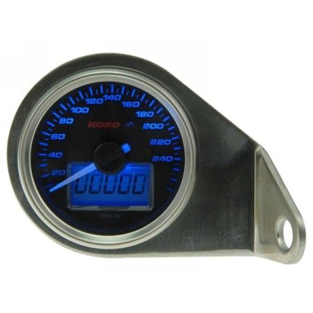 Conta km KOSO GP Style (260 km/h) Ø 55 mm