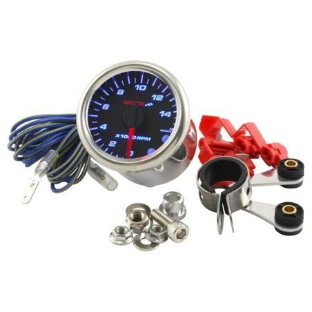 Contagiri KOSO GP Style (15.000 rpm) Ø 48mm sfondo nero