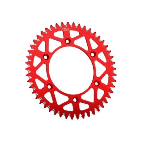 Corona 4MX alluminio rosso x Honda CRF 250/450