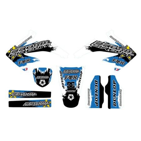 Kit adesivi grafiche Circuit Blu HM 50 2006/2015