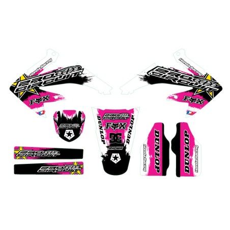 Kit adesivi grafiche Circuit Pink HM 50 2006/2015