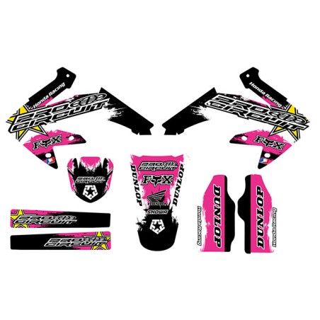 Kit adesivi grafiche Circuit Pink HM 50 2006/2015