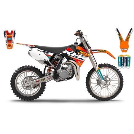 Kit adesivi grafiche Factory 2015 x Ktm sx 85 2008-12