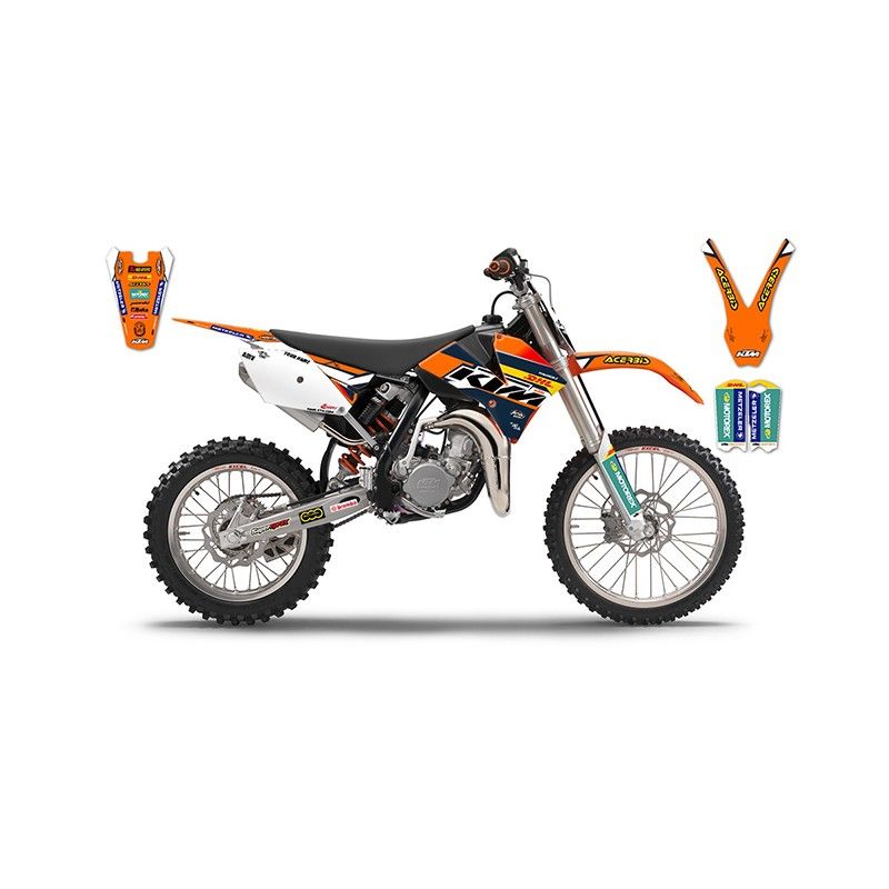 Kit adesivi grafiche Factory 2015 x Ktm sx 85 2008-12