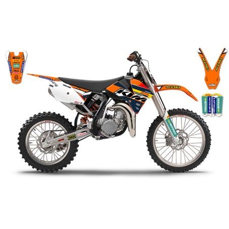 Kit adesivi grafiche Factory 2015 x Ktm sx 85 2008-12
