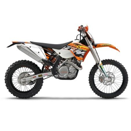 Kit adesivi grafiche Factory replica 2013 x Ktm exc 2008/2011