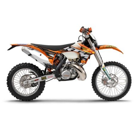 Kit adesivi grafiche Factory replica 2013 x Ktm exc 2012/13