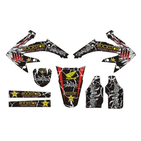 Kit adesivi grafiche Hart and Huntington black HM 50 2006/2015