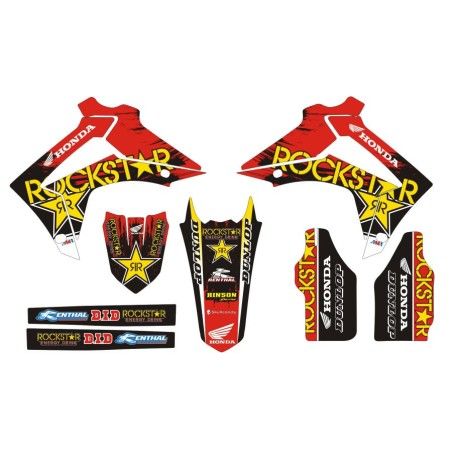 Kit adesivi grafiche HONDA Rockstar crf 450 2013/2016