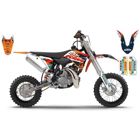 Kit adesivi grafiche MX replica 2015 x Ktm sx 50 2009-15