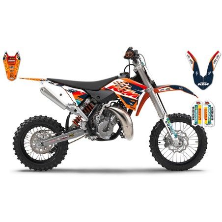 Kit adesivi grafiche MX replica 2015 x Ktm sx 65 2009-15