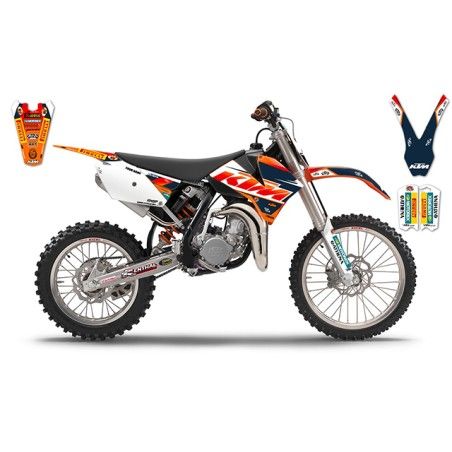 Kit adesivi grafiche MX replica 2015 x Ktm sx 85 2008-12