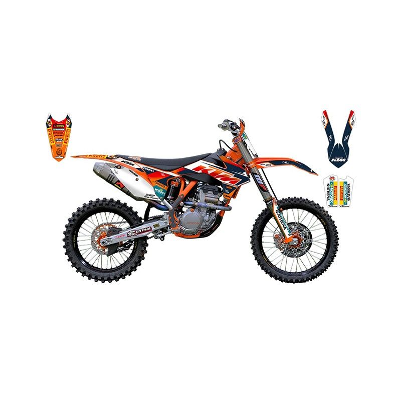 Kit adesivi grafiche MX replica 2015 x Ktm SX/SXF 2015