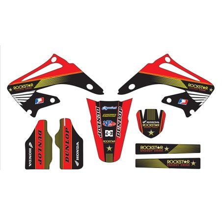 Kit adesivi grafiche Rockstar HM 50 03/05 CR 125/250 03/07