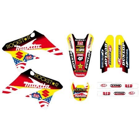 Kit adesivi grafiche Rockstar SUZUKI rmz 250/450 09/11