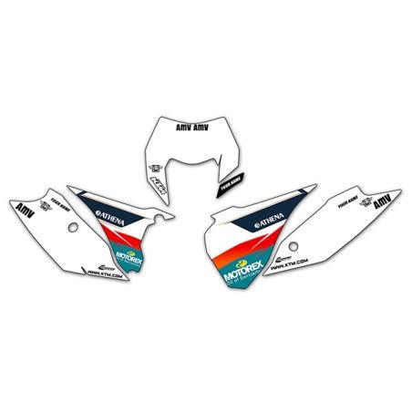 Kit adesivi tabelle Factory 2015 x Ktm exc 2014/15