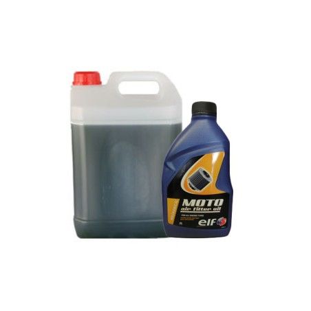 Kit pulizia filtro aria (1 lt olio filtro ELF - 5 lt detergente POLIAIR)