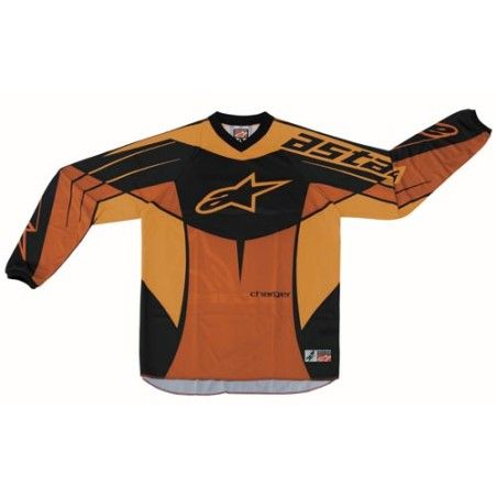 Maglia gara ALPINESTARS charger arancio tg XXL