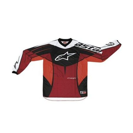 Maglia gara ALPINESTARS charger rossa