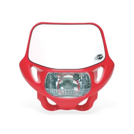 Mascherina portafaro ACERBIS DHH certified rosso