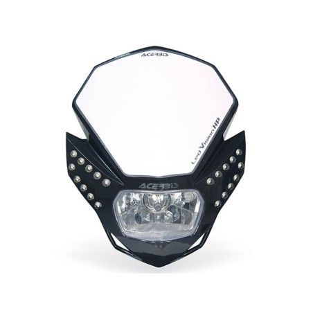 Mascherina portafaro Acerbis led vision HP nero
