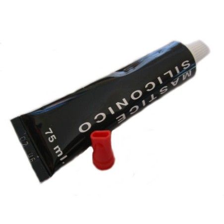 Mastice siliconico nero ALLEGRINI per guarnizioni 75ml