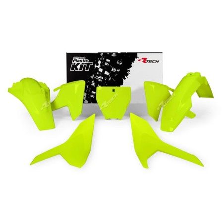 Kit plastiche RACETECH giallo fluo neon x Husqvarna 2017