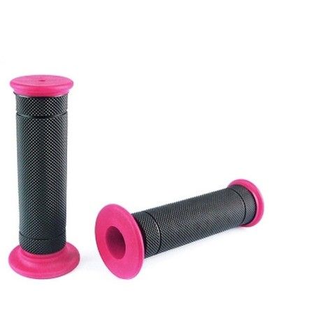 Coppia manopole NOEND Smooth nera/rosa