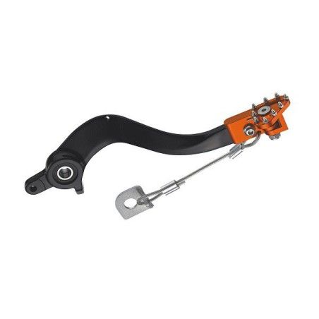 Leva freno 4MX x KTM 2008-2015 nera-arancio