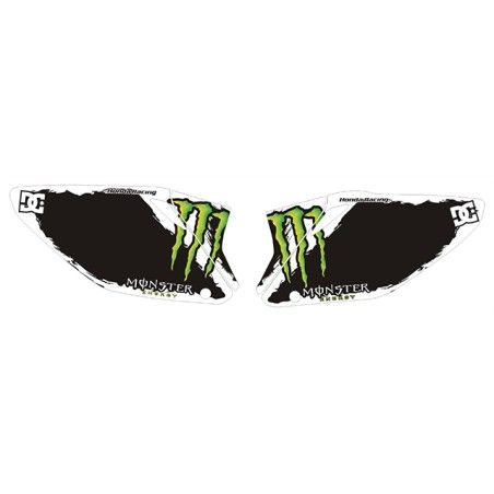 Kit adesivi tabelle monster black HM 50 2006/2016