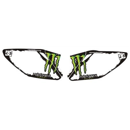 Kit adesivi tabelle monster white HM 50 2006/2016