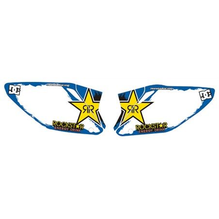 Kit adesivi tabelle Rockstar blue HM 50 2006/2016