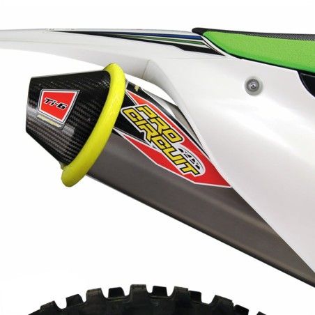 Protezione 4MX per silenziatore 4t giallo fluo