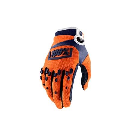 Guanti 100% 2018 airmatic orange-navy