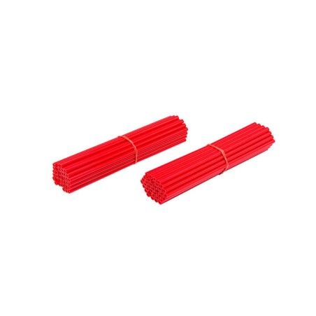 Tubi raggi colorati SPOKE SKINS 18 - 19 - 21 fluorescent red