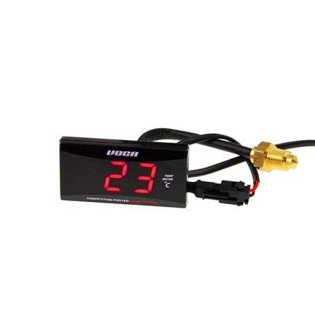 Termometro VOCA Racing 0-120° display rosso