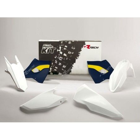 Kit plastiche RACETECH colore originale 2016 x Husqvarna TE-FE 125-250-300-350-450-501 2015-2016 5 Pezzi