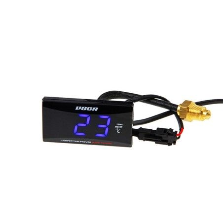 Termometro VOCA Racing 0-120° display blu