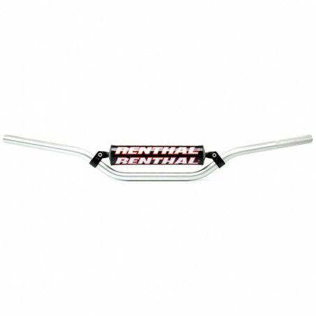 Manubrio RENTHAL RC high silver 7/8 diam.22