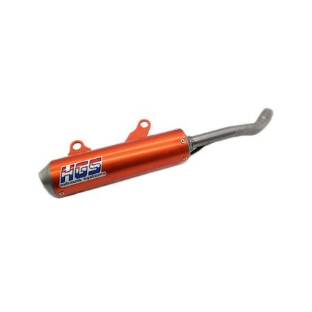 Silenziatore arancio HGS per KTM exc 125 2019
